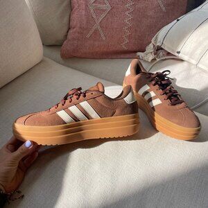 Adidas Court Bold Shoes, brown, size 9